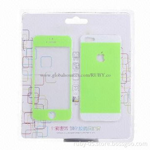 Tempered-glass screen protector for iPhone 5S